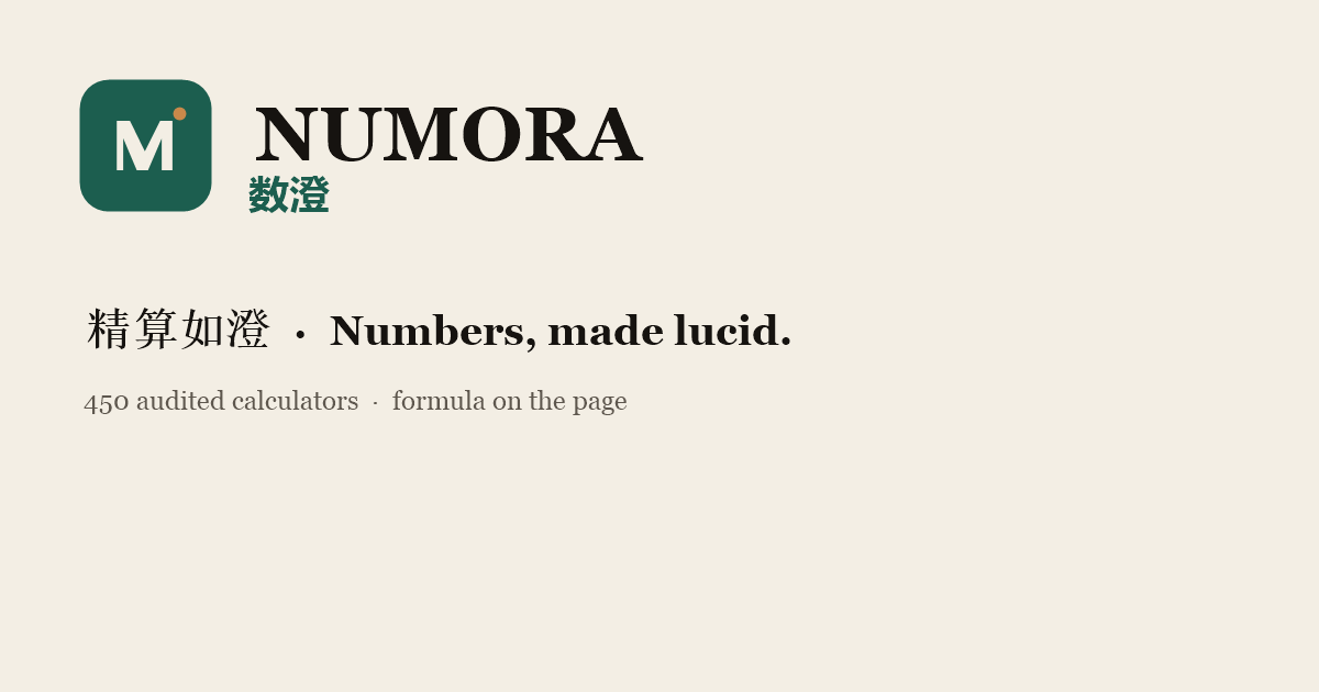 NUMORA screenshot